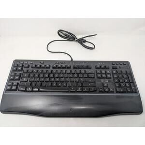 Logitech G110 Backlighting Gaming USB Wired Keyboard Model Y-U0007